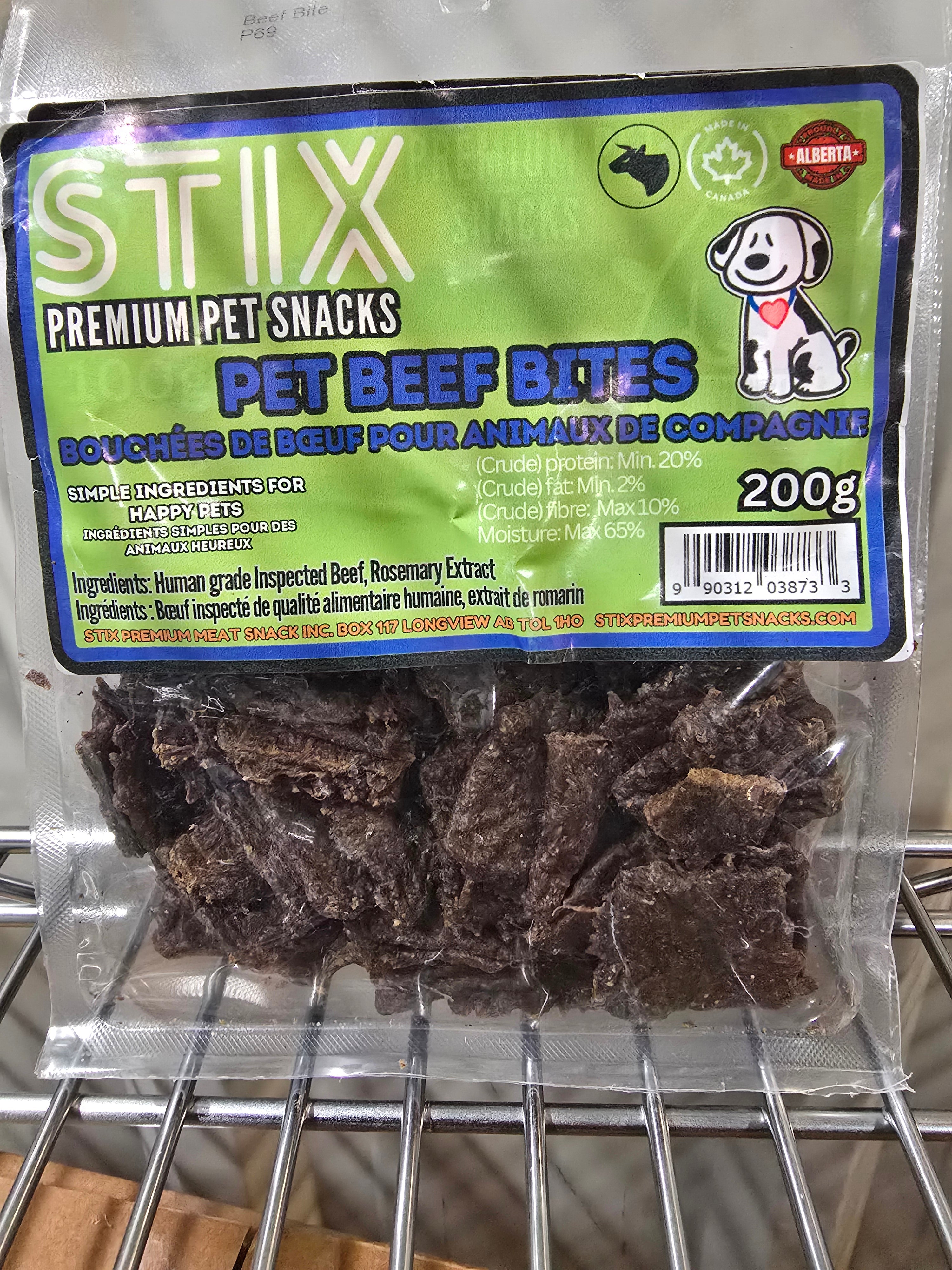 Pet Beef Bites (green)