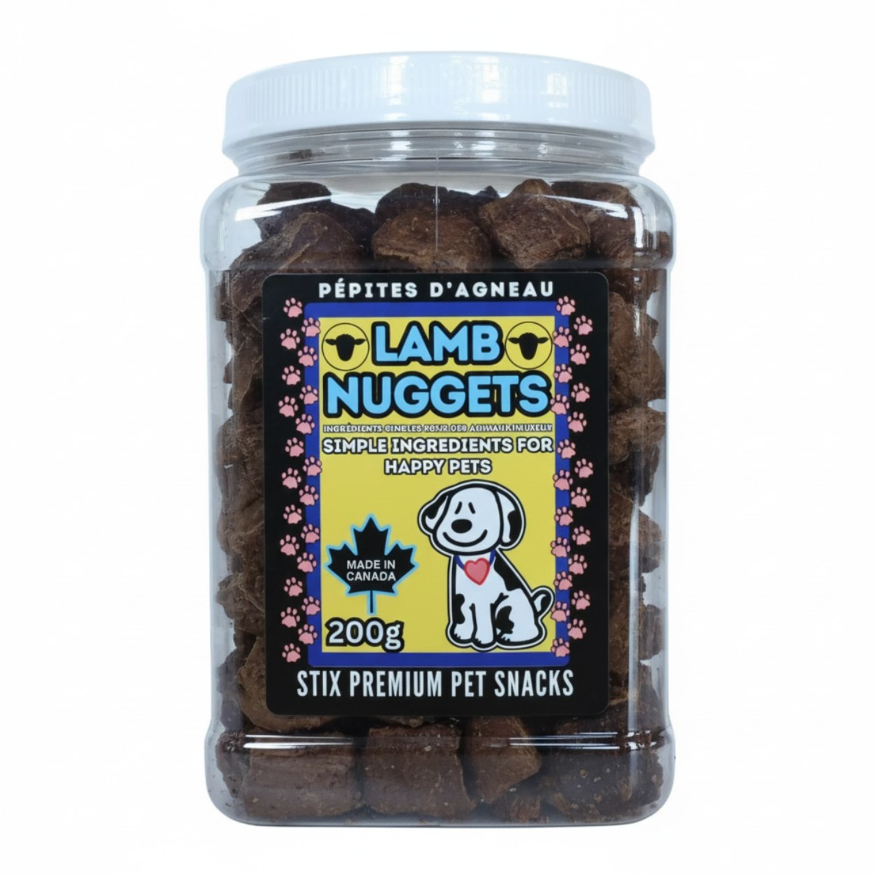 (10) Lamb Nuggets Plastic tubs