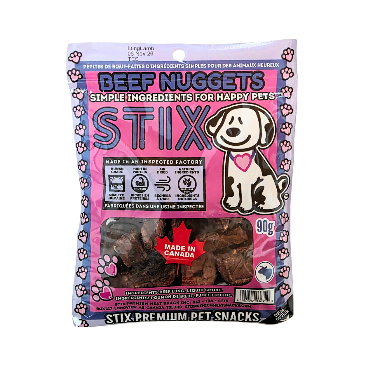 Beef Nuggets - Pink
