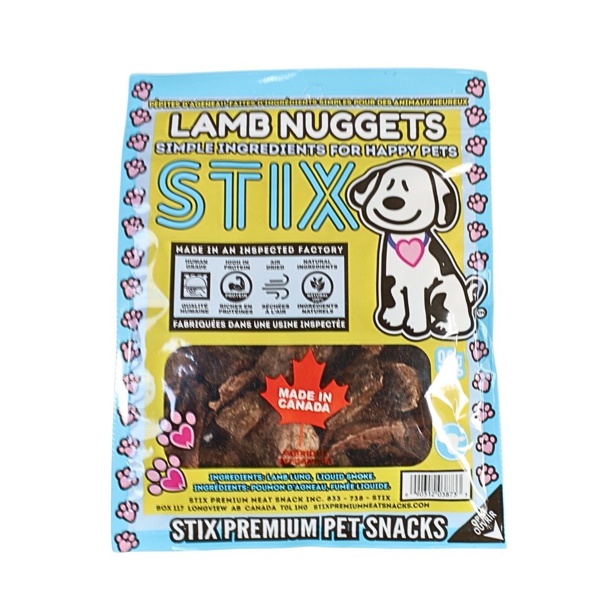 Lamb Nuggets Treat Bag